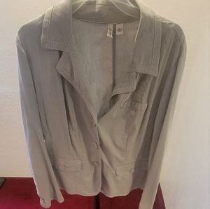 St John's Bay stretch twill blazer.